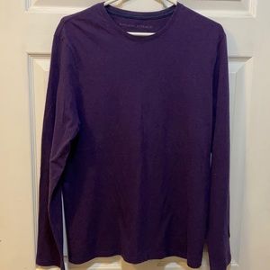 Banana Republic Purple long Sleeve T- Shirt